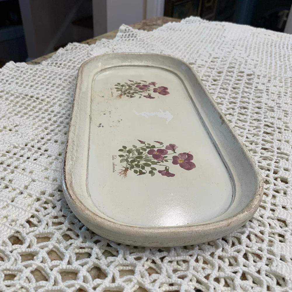Vintage Florentine Italian Traditional tray.
